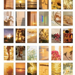 Set of 30 Art Photos Postcards for Wall Decoration