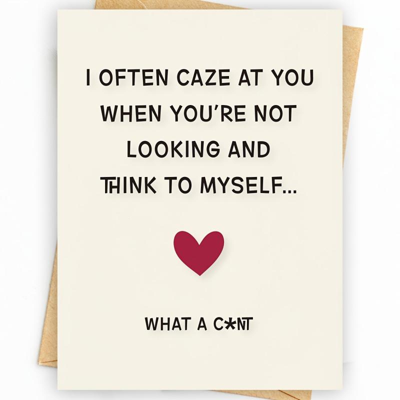 1pc Anniversary Card Happy Anniversary Cards For Him Husband Boyfriend Wife Her