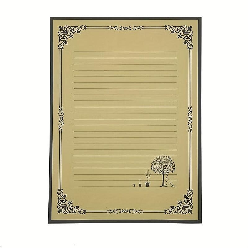 Vintage Letter Writing Paper Set with Envelopes Antique Style Stationery