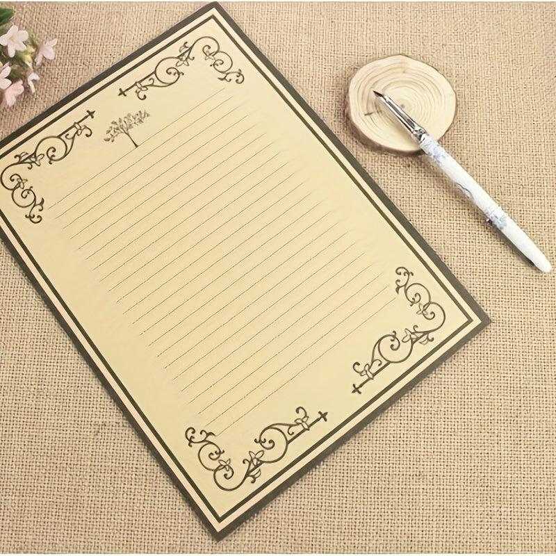 Vintage Letter Writing Paper Set with Envelopes Antique Style Stationery
