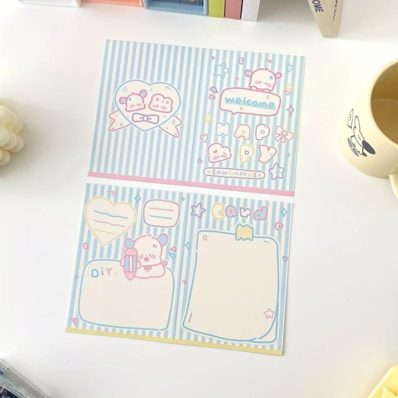 Cartoon Puppy Folding Card Set for Gift Packaging & Greeting Cards