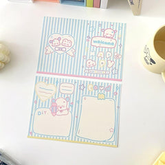 Cartoon Puppy Folding Card Set for Gift Packaging & Greeting Cards