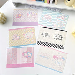 Cartoon Puppy Folding Card Set for Gift Packaging & Greeting Cards
