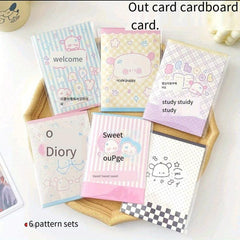 Cartoon Puppy Folding Card Set for Gift Packaging & Greeting Cards
