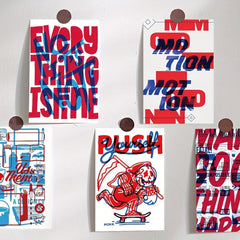 10pcs Street Style Series Postcard DIY Wall Decoration Card