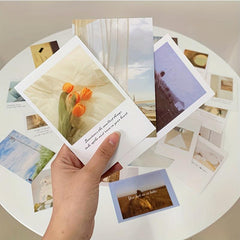Set of 30 Nordic Postcards for Girlish Heart Bedroom Decor