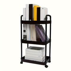 Portable 3-Layer Storage Cart for Office and School Supplies