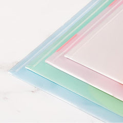 4pcs Cartoon Student Test Paper Bag A4 Transparent File Bag