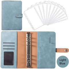 Stylish A6 Leather Budget Binder