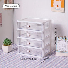 Drawer Storage Box for Student Desk Organization