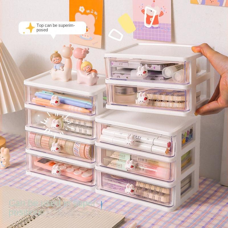 Drawer Storage Box for Student Desk Organization