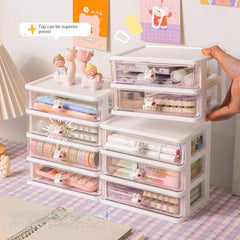 Drawer Storage Box for Student Desk Organization