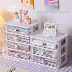 Drawer Storage Box for Student Desk Organization