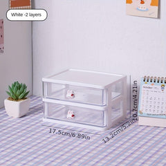 Drawer Storage Box for Student Desk Organization