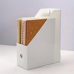 File Storage Box Standing File Shelf Book Shelf File Frame Desktop Data Shelf