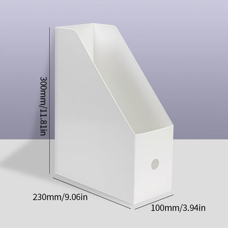 File Storage Box Standing File Shelf Book Shelf File Frame Desktop Data Shelf