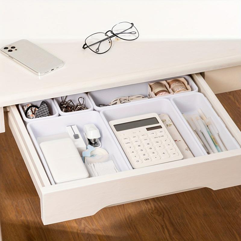 Desktop Stationery Storage Box Cosmetic Makeup and Pencil Pen Storage Box