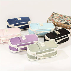 Large Capacity Macaron Matching Pencil Bag Stationery Box
