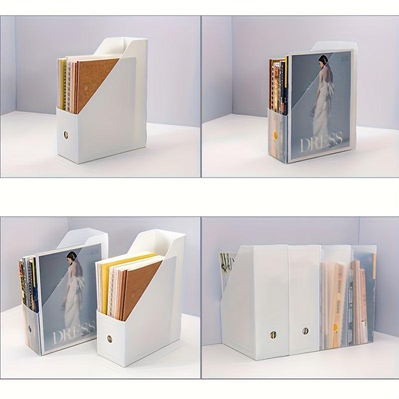 Plastic Desktop Book Storage Box