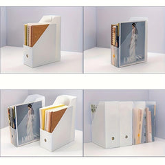 Plastic Desktop Book Storage Box
