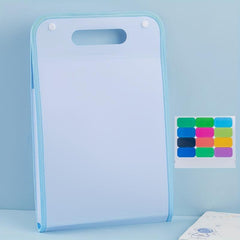 ZGC Vertical A4 Portable File Folder 13 Grid Test Paper Bag