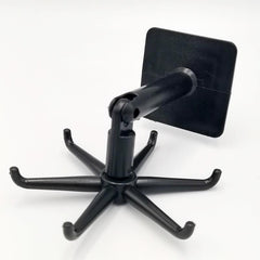 360 Rotatable Kitchen Hooks Utensil Rack Under Cabinet Holder