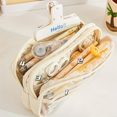 Large Capacity Pencil Case Stationery Bag for School Office Girls Boys