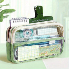 Large Capacity Pencil Case Stationery Bag for School Office Girls Boys