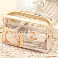 Large Capacity Pencil Case Stationery Bag for School Office Girls Boys