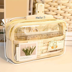 Large Capacity Pencil Case Stationery Bag for School Office Girls Boys