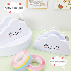 Rainbow Tape Dispenser Holder for Stationery Tapes