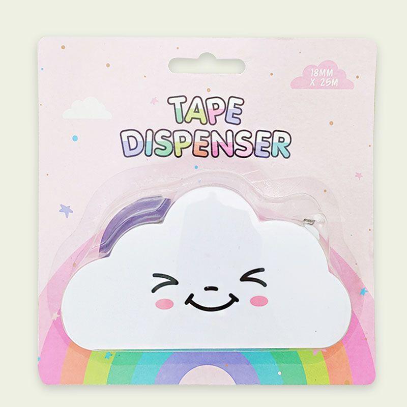 Rainbow Tape Dispenser Holder for Stationery Tapes