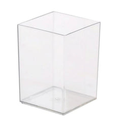 Minimalism Transparent Large Capacity Pen Holder for Desk