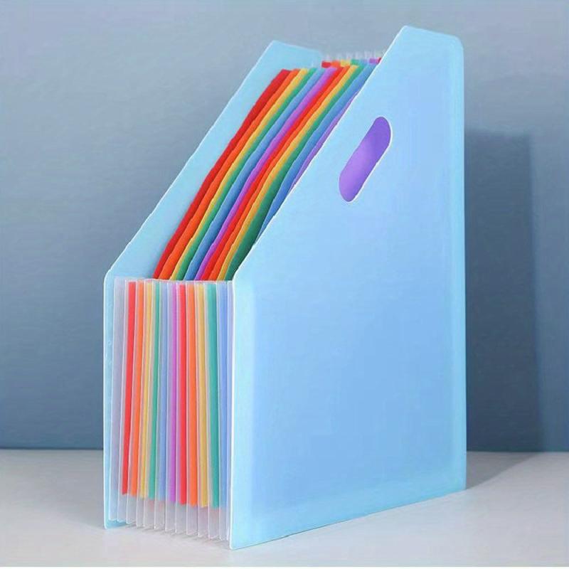 A4 Organ Bag Retractable Organ Folder Desktop Organizing Data Paper Storage