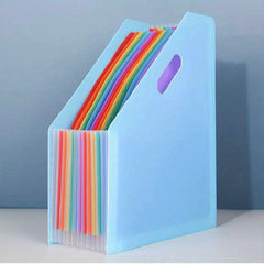 A4 Organ Bag Retractable Organ Folder Desktop Organizing Data Paper Storage