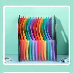 A4 Organ Bag Retractable Organ Folder Desktop Organizing Data Paper Storage