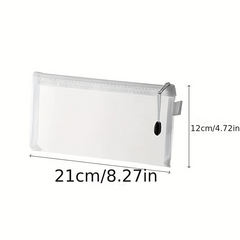Mesh Zipper Pouch Document Bag Waterproof File Folders