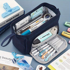 Large Capacity Pencil Case for Girls Boys Students Middle High School