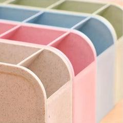 Colorful Desk Pencil Organizer Caddies for Office, School Supplies