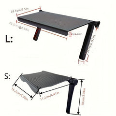 Adjustable TV Screen Top Shelf Computer Monitor Desktop Screen Top Storage Rack