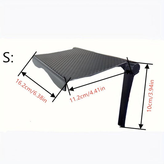Adjustable TV Screen Top Shelf Computer Monitor Desktop Screen Top Storage Rack