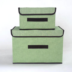 Large Organizer Dustproof Flap Container Multifunctional Box