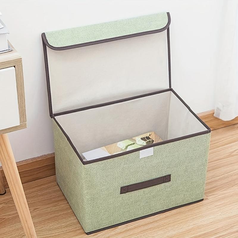 Large Organizer Dustproof Flap Container Multifunctional Box