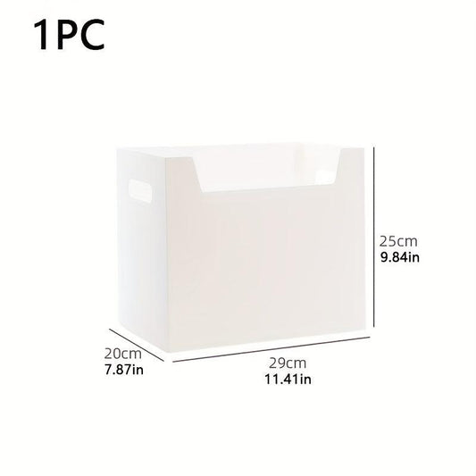 Desktop Book Storage Box Large Foldable Organizer Multifunctional