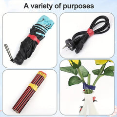 15 24 Cm 50pcs Reusable Cable Ties Hook Loop Cable Straps Cord Organizer Ties
