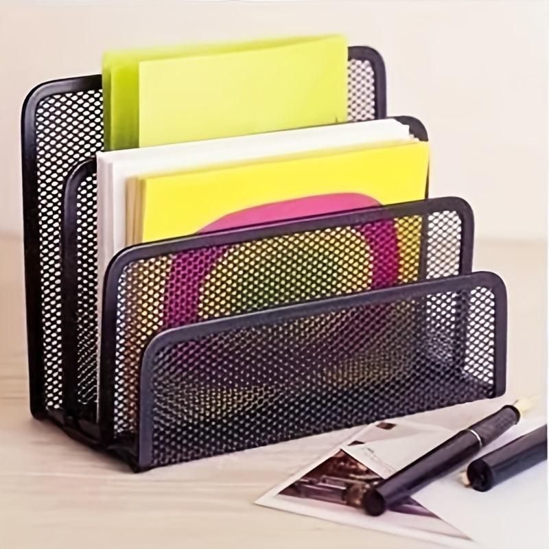 Stylish Metal File Rack for Organizing Documents