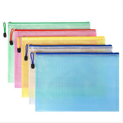 10PCS Zipper Pockets for Sorting & Storage A4 Size