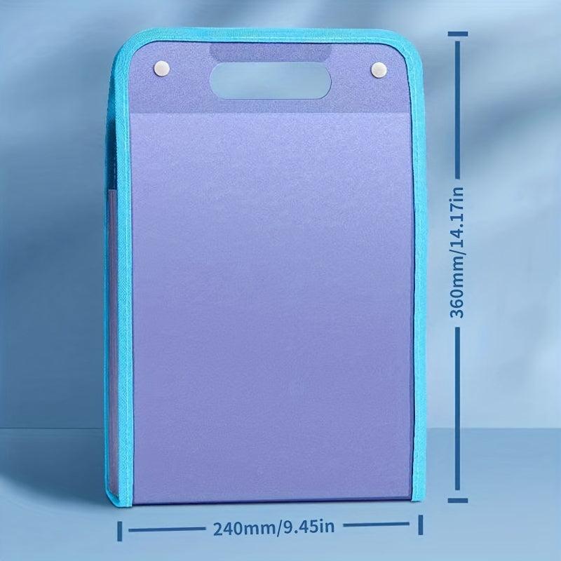 A4 Portable Vertical 13 Grids Organ Bag