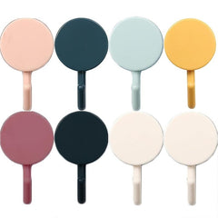10pcs Waterproof Adhesive Wall Hooks Coat Hangers Towel Hook