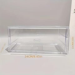 Transparent Pen Container Drawer Storage Box Large Capacity Pencil Storage Box